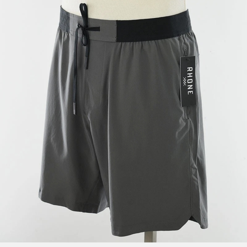 Mens new rhone base training shorts sz L
